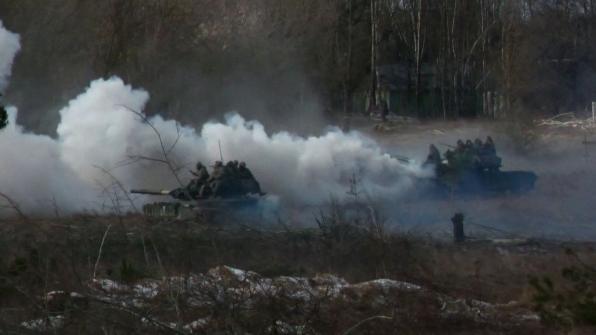 U hranic s Běloruskem je významné uskupení ukrajinské armády, tvrdí Minsk